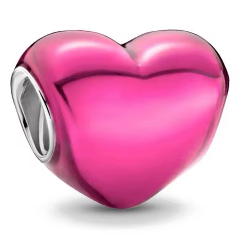 Charm Corazon Rosado