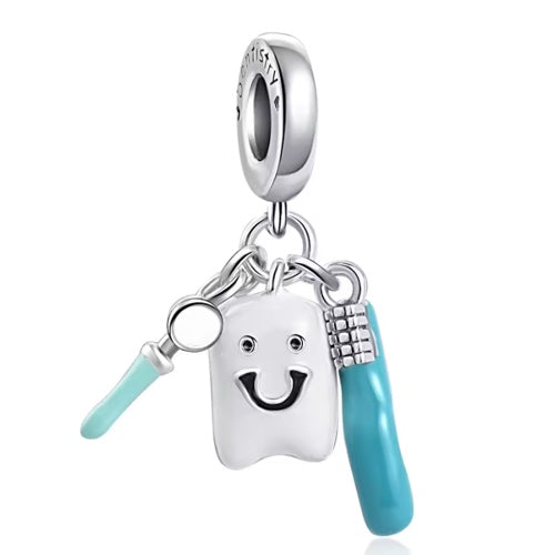Charm de Dentista Azul