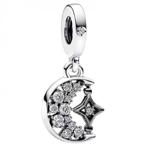 Charm Media Luna y Estrella Rotativa