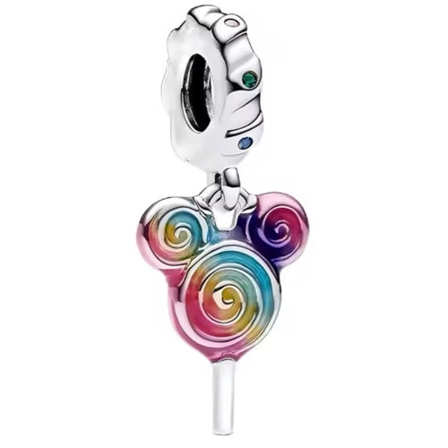 Charms Paleta Arcoíris Mickey Disney