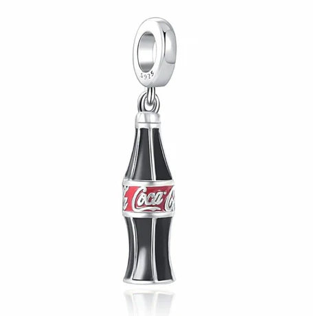 Charm Colgante Coca Cola Botella Cristal