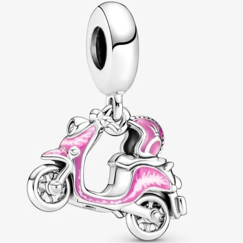 Charm Motoneta Rosado