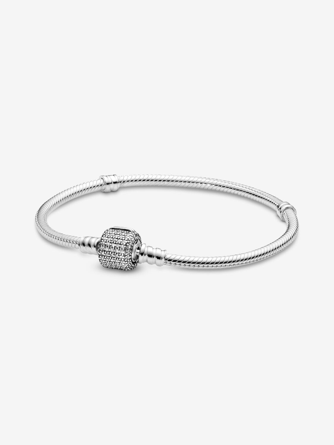 Pulsera Pandora Cierre Circular Con Circonitas