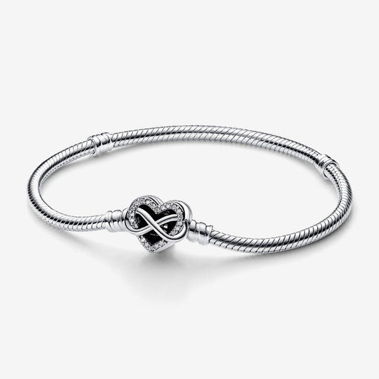 Pulsera pandora Corazón con Infinito