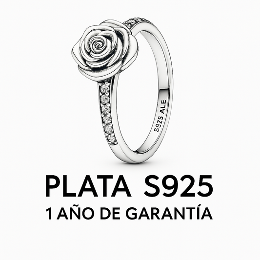 Anillo Rosa Floreciendo