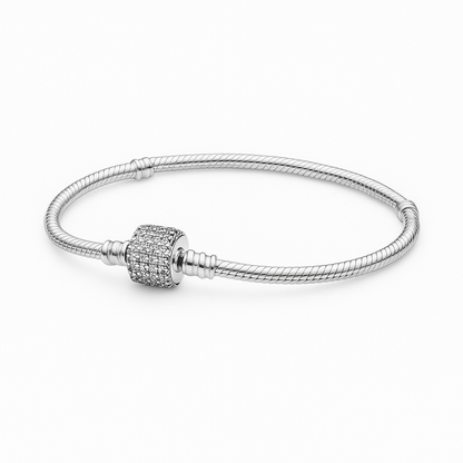 Pulsera Pandora Cierre Circular Con Circonitas