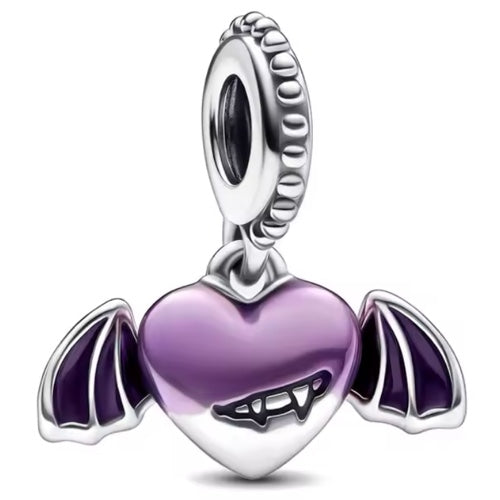 Charm Colgante de Vampiro Morado
